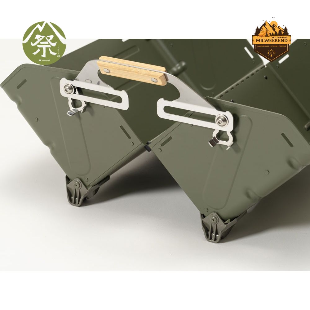 Thùng đựng đồ Snow peak Shelf Container 25 Olive Drab, FES-037-OL