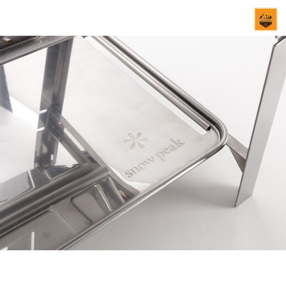 Bếp củi Snow peak Bonfire stand SR, ST-021