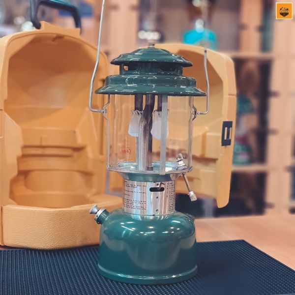 Đèn Măng Xông Coleman Vintage 220J Dual Fuel Lantern Date 1977 ( Used )