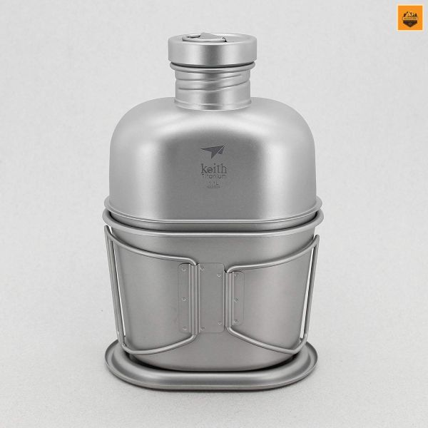 Bi Đông Keith Titanium Quart and Military Gourd Ti3060