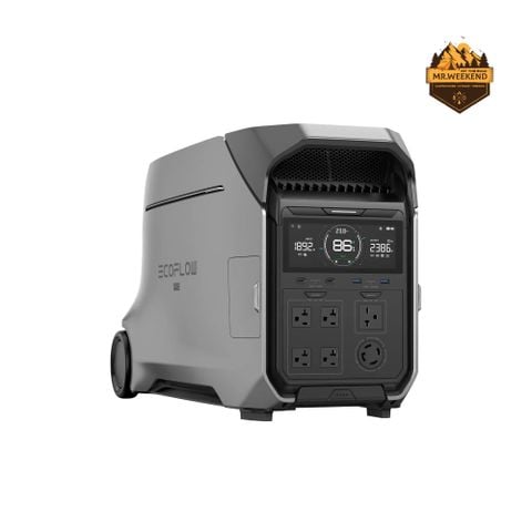 Máy trạm tích điện Ecoflow Delta 3 Pro 4096Wh | Hàng chính hãng