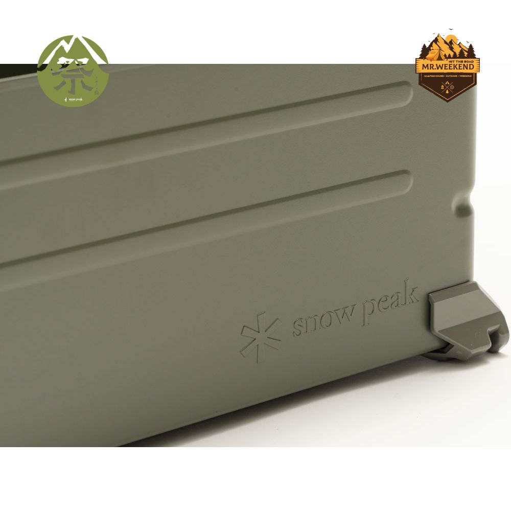 Thùng đựng đồ Snow peak Shelf Container 25 Olive Drab, FES-037-OL