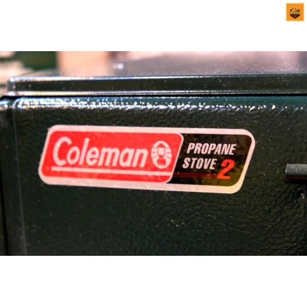 Bếp Gas Vintage Coleman Camping Stove 2 Burner Propane Date 2001