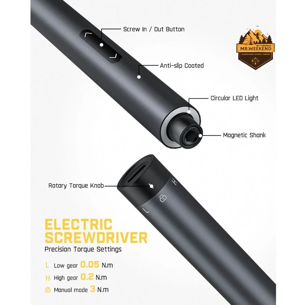 Bộ tua vít điện Fanttik E1 NEX Workstation Precision Electric Screwdriver Kit