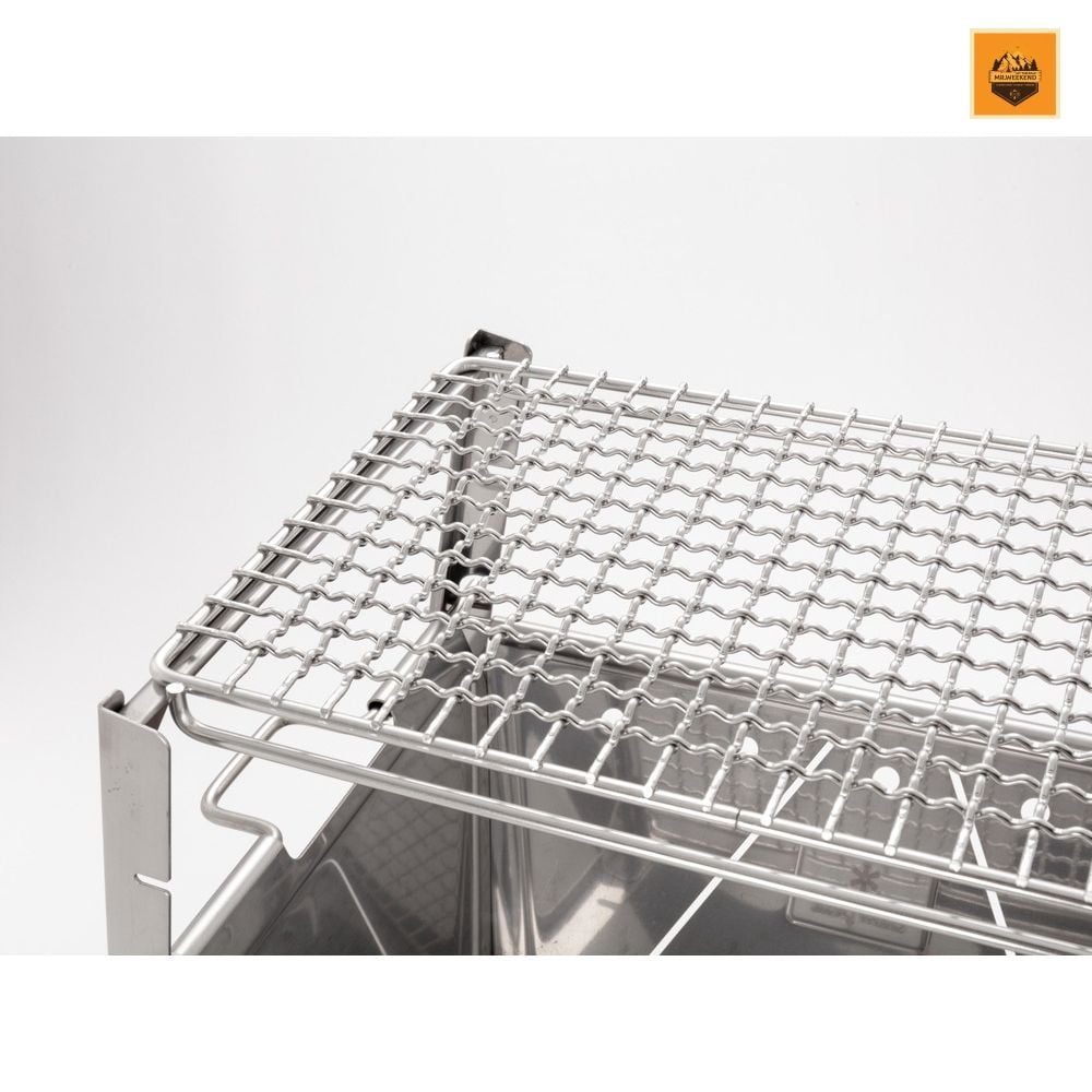 Bếp củi Snow peak Bonfire stand SR, ST-021