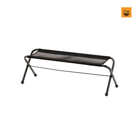 Băng ghế lưới Snowpeak Mesh FD Bench Black