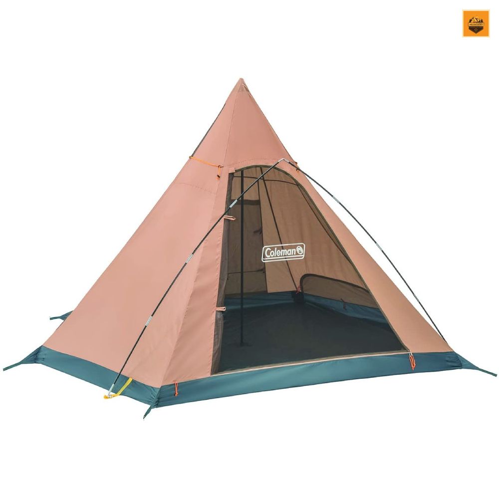 L u Coleman 325 One Pole Tent Excursion Tipi for 3 to 4 People Mr.Weekend Camping House