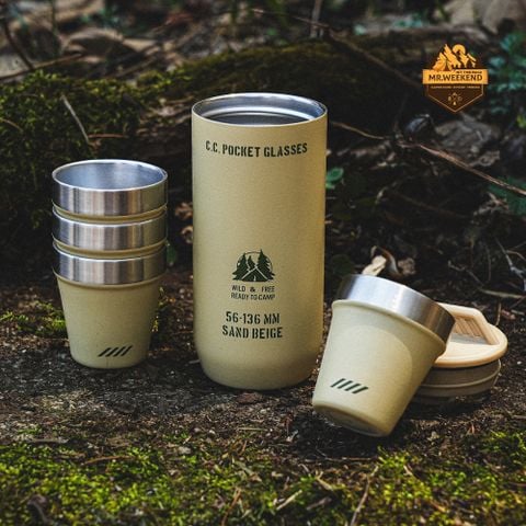 Set Ly Cargo Container POCKET GLASS
