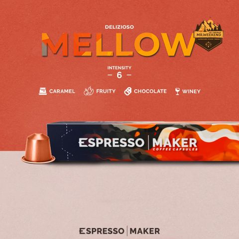 Cà phê viên nén Mellow - by Espresso Maker