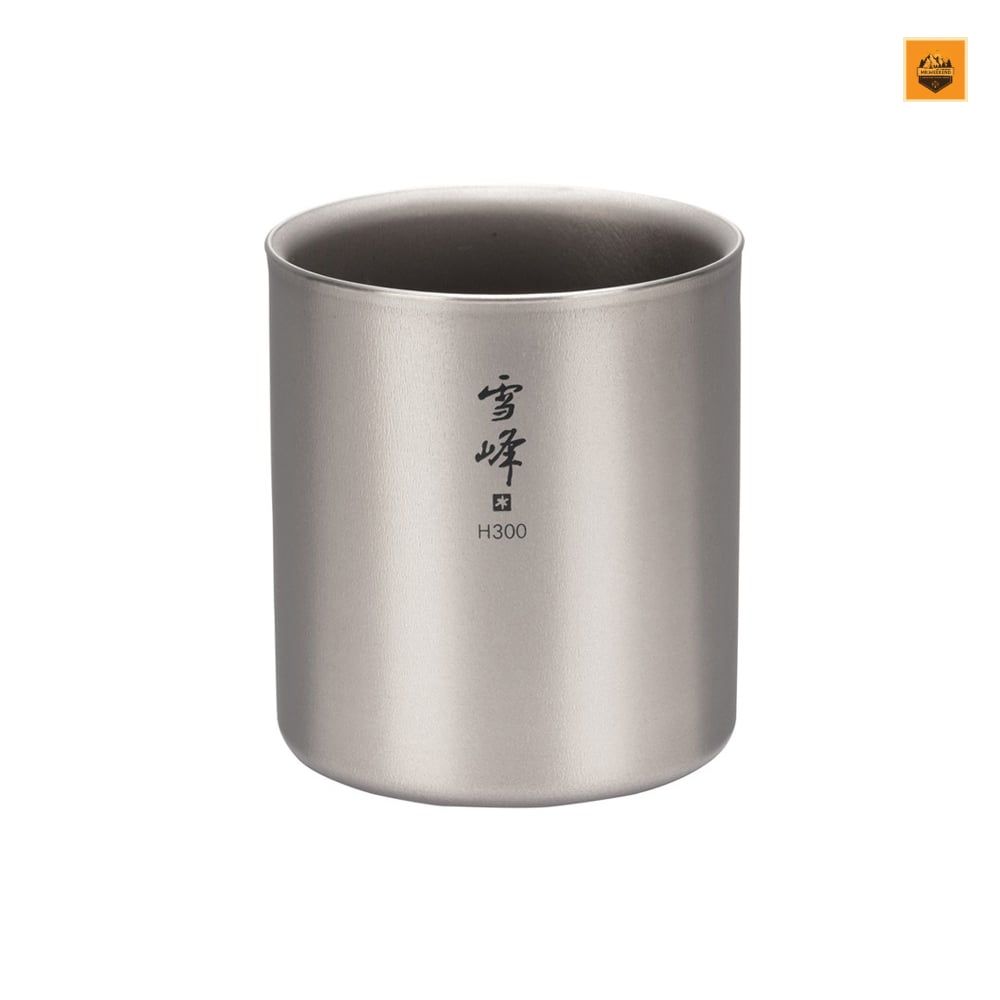 Ly Snow peak Ti-Double H300 Stacking Mug, TW-123