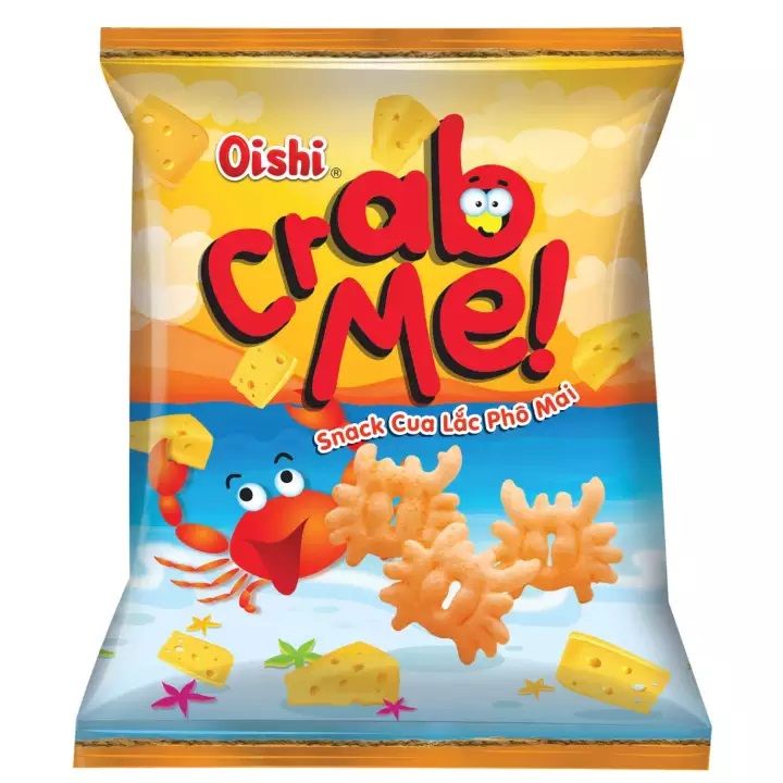 Snach oishi cua lắc phô mai 40g – HUY NGUYEN CORP