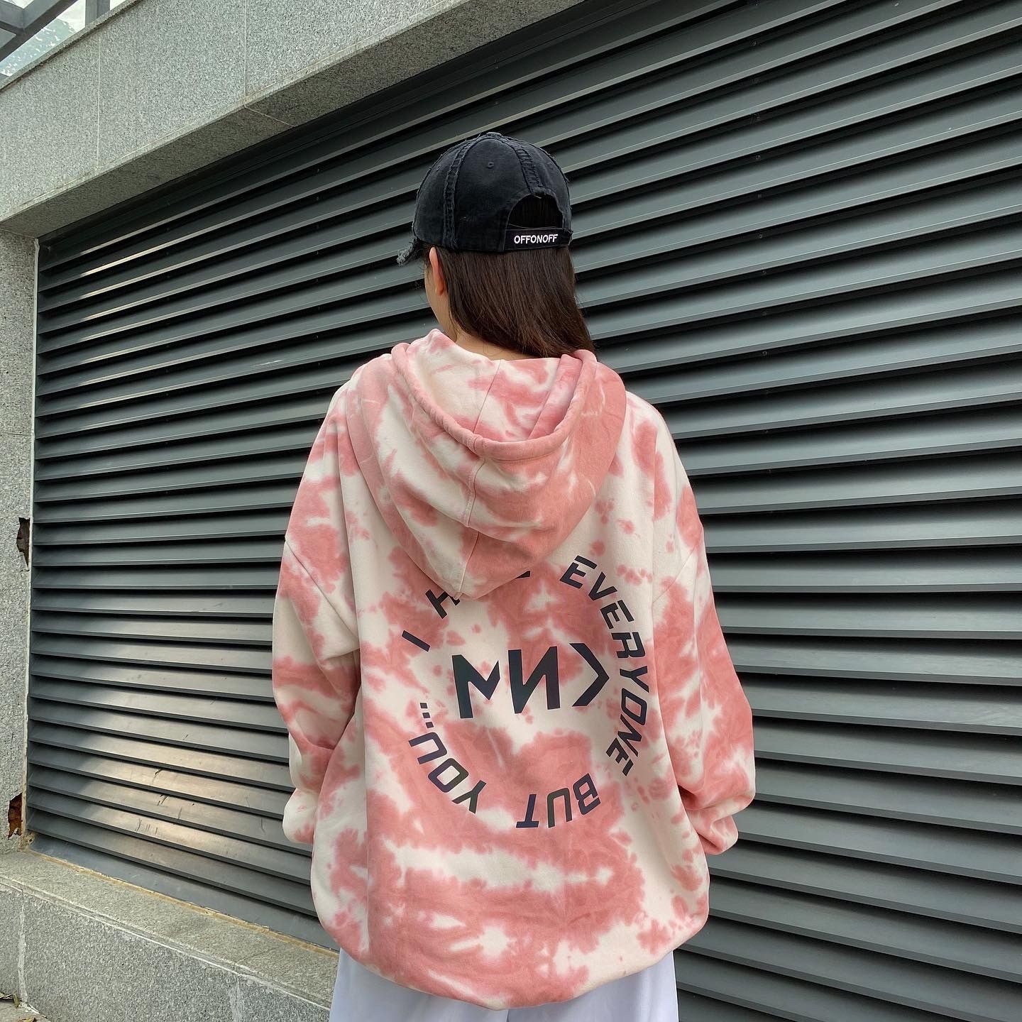  MENDE HOODIE I HATE - HỒNG 