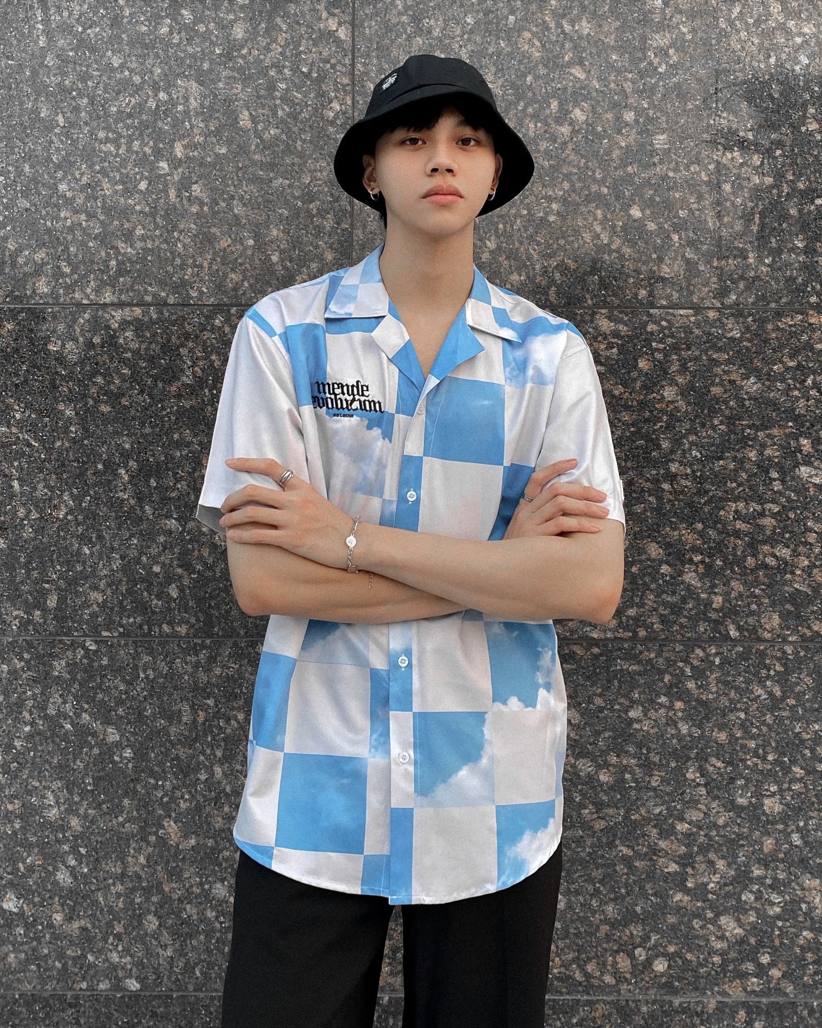  Square Sky Shirt - Blue 