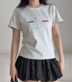  ÁO BABY TEE CEMMERY - IVY 