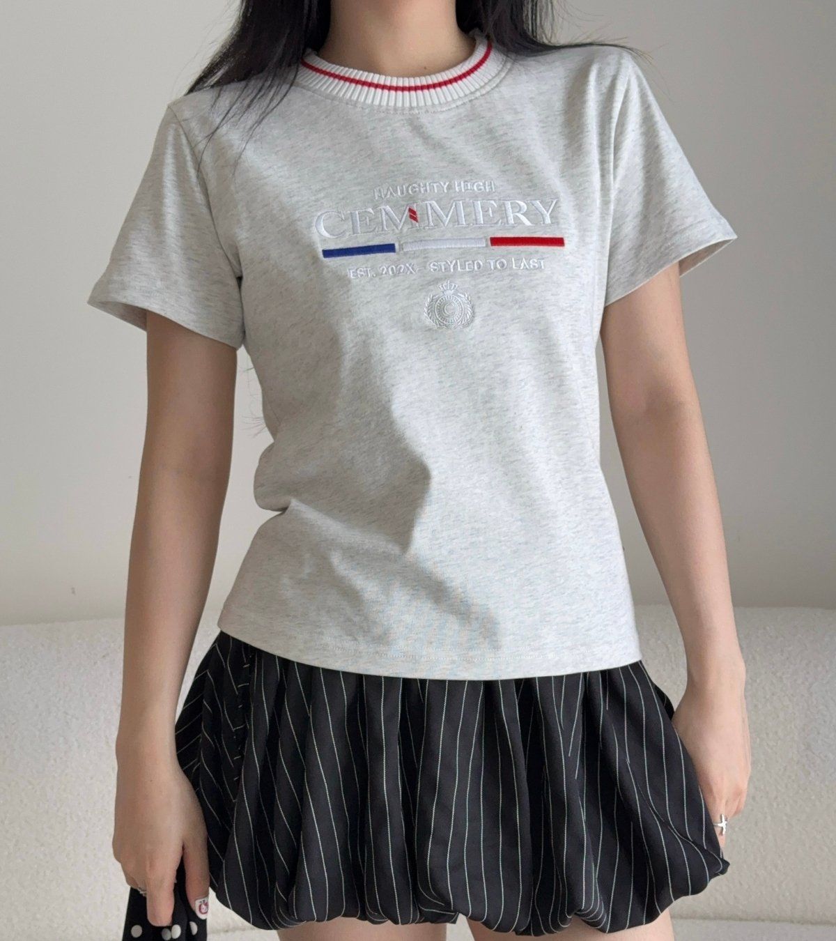  ÁO BABY TEE CEMMERY - IVY 