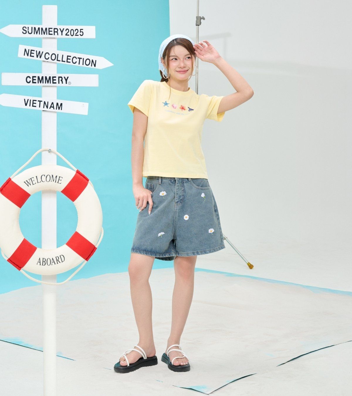  QUẦN JEANS CEMMERY - DAISY SHORT 