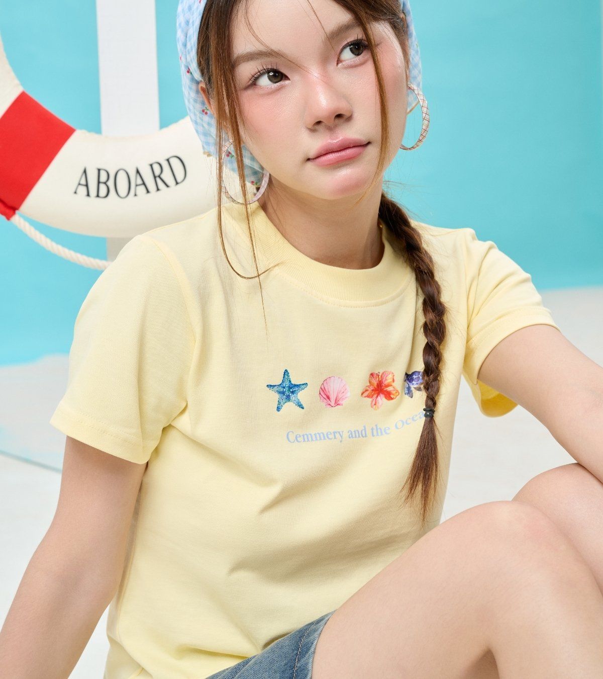  ÁO BABY TEE CEMMERY - OCEAN 