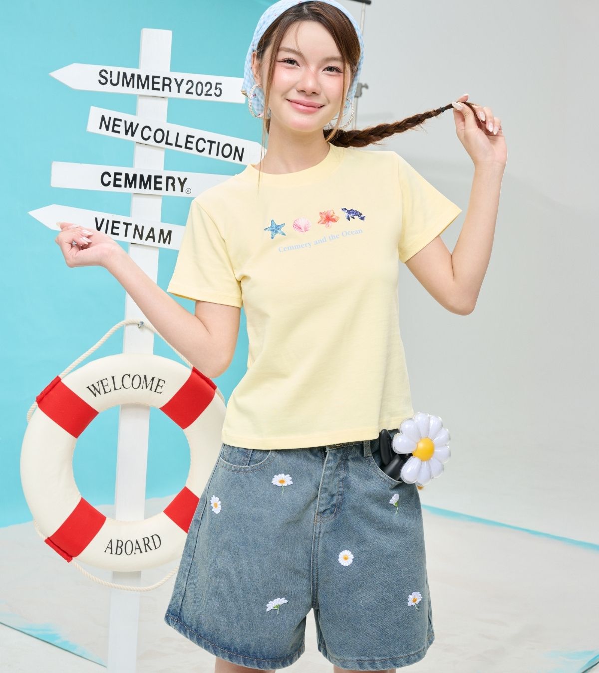  ÁO BABY TEE CEMMERY - OCEAN 