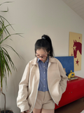  ÁO KHOÁC DA LỘN CEMMERY - SUEDE JACKET 