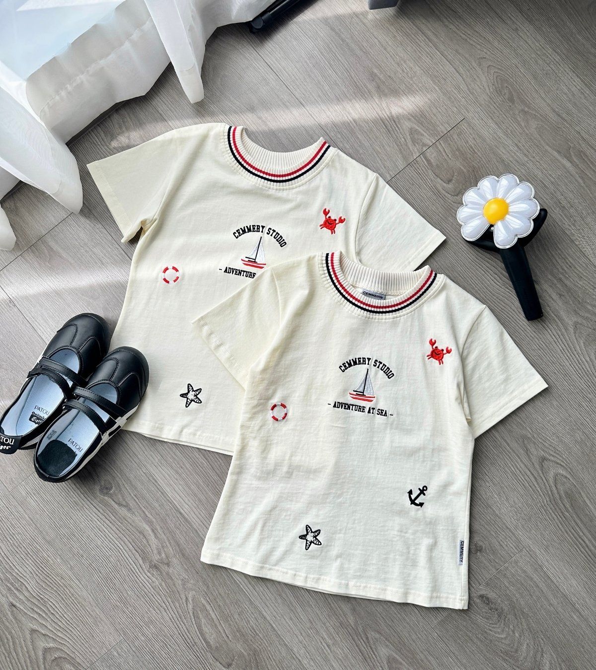  ÁO BABY TEE CEMMERY - CRABBY 