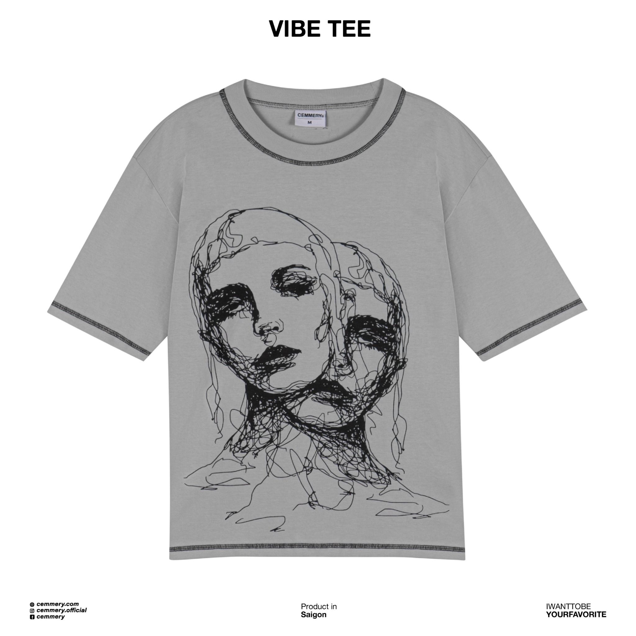  VIBE TEE 2 MÀU 