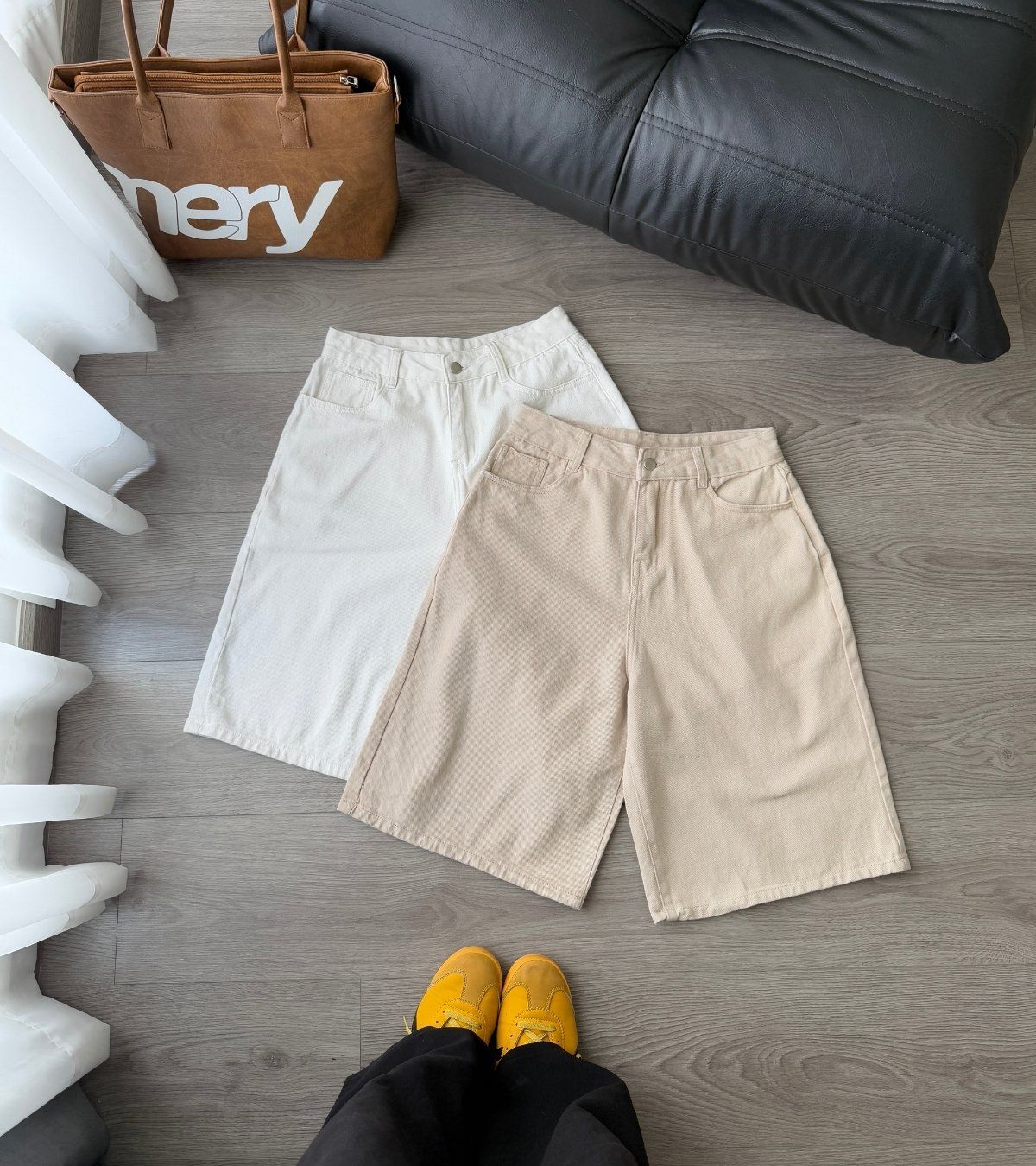  QUẦN SHORT NGỐ CEMMERY - NEUTRAL 