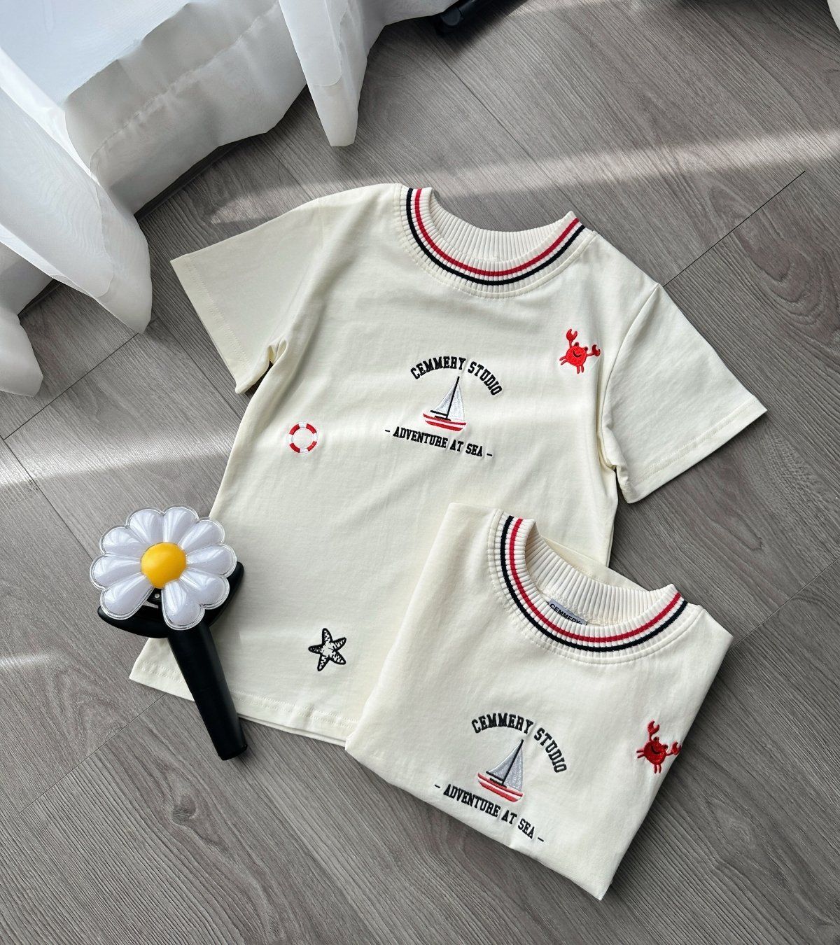  ÁO BABY TEE CEMMERY - CRABBY 