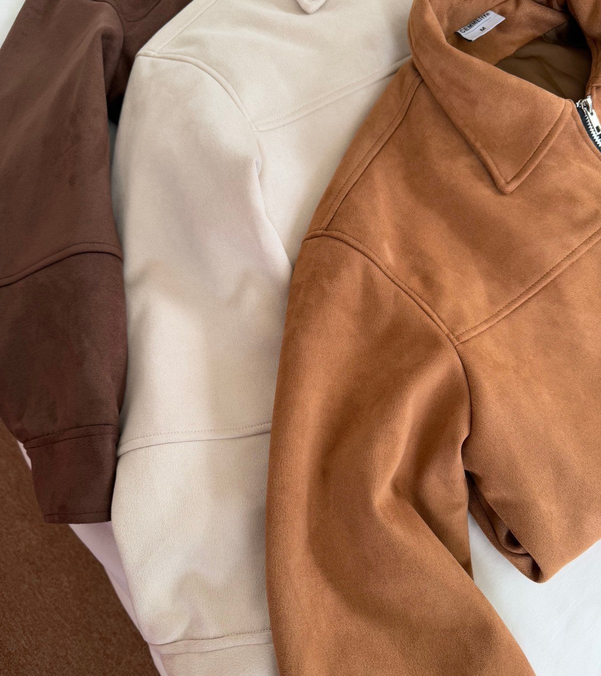  ÁO KHOÁC DA LỘN CEMMERY - SUEDE JACKET 