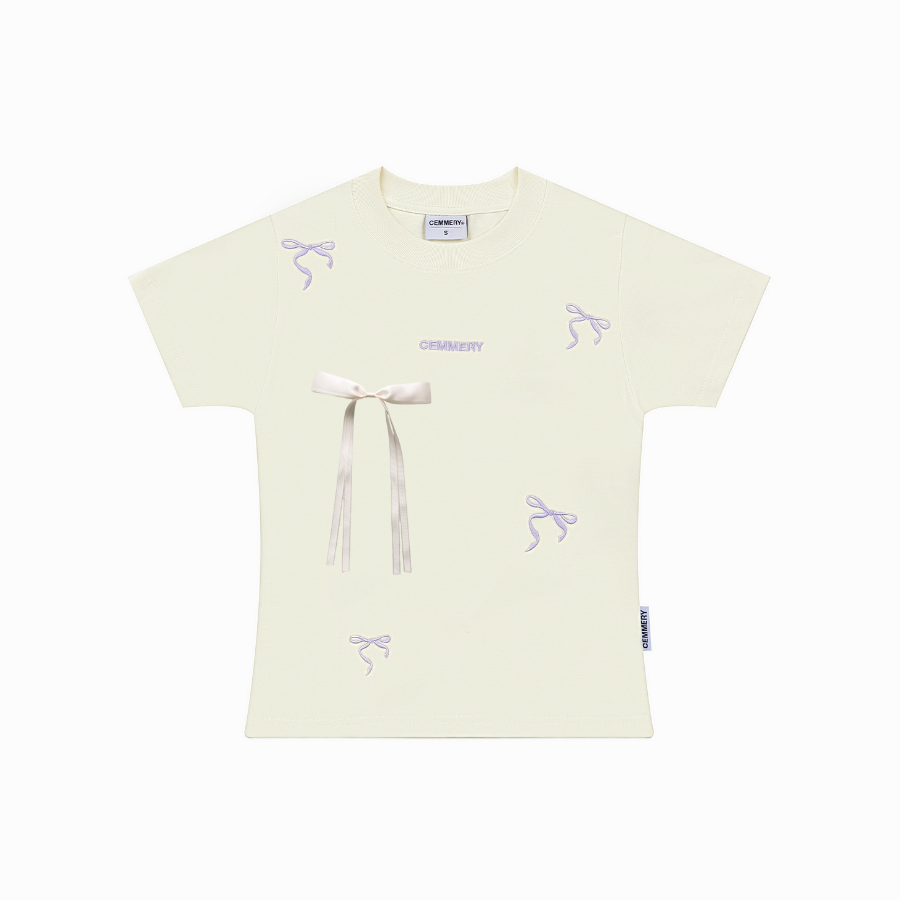  ÁO BABY TEE CEMMERY - BOWTIE 