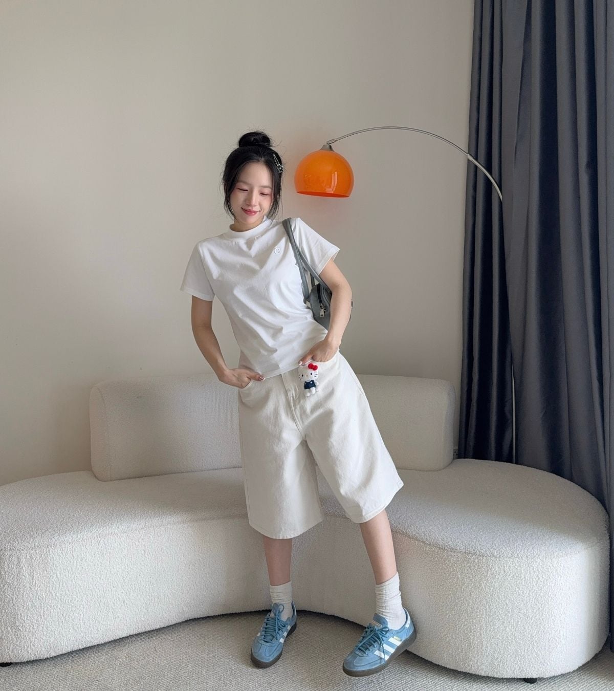  QUẦN SHORT NGỐ CEMMERY - NEUTRAL 