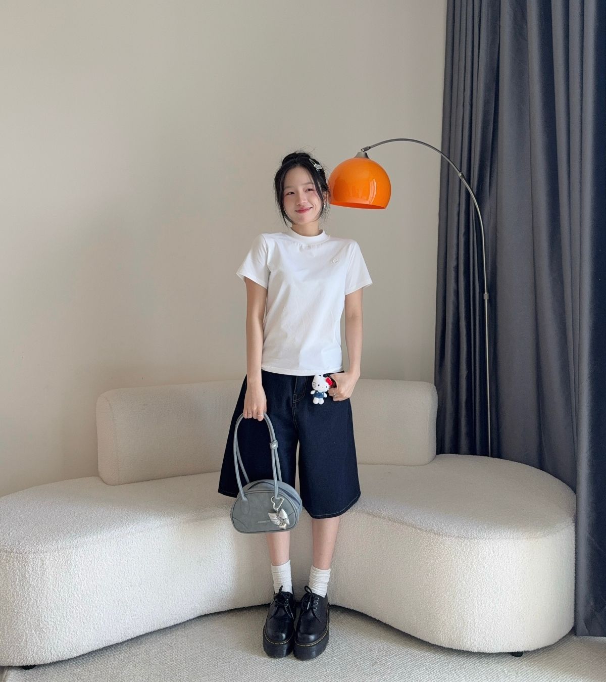  QUẦN SHORT NGỐ CEMMERY - NEUTRAL 