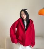  ÁO HOODIE ZIP CEMMERY - PLAIN 