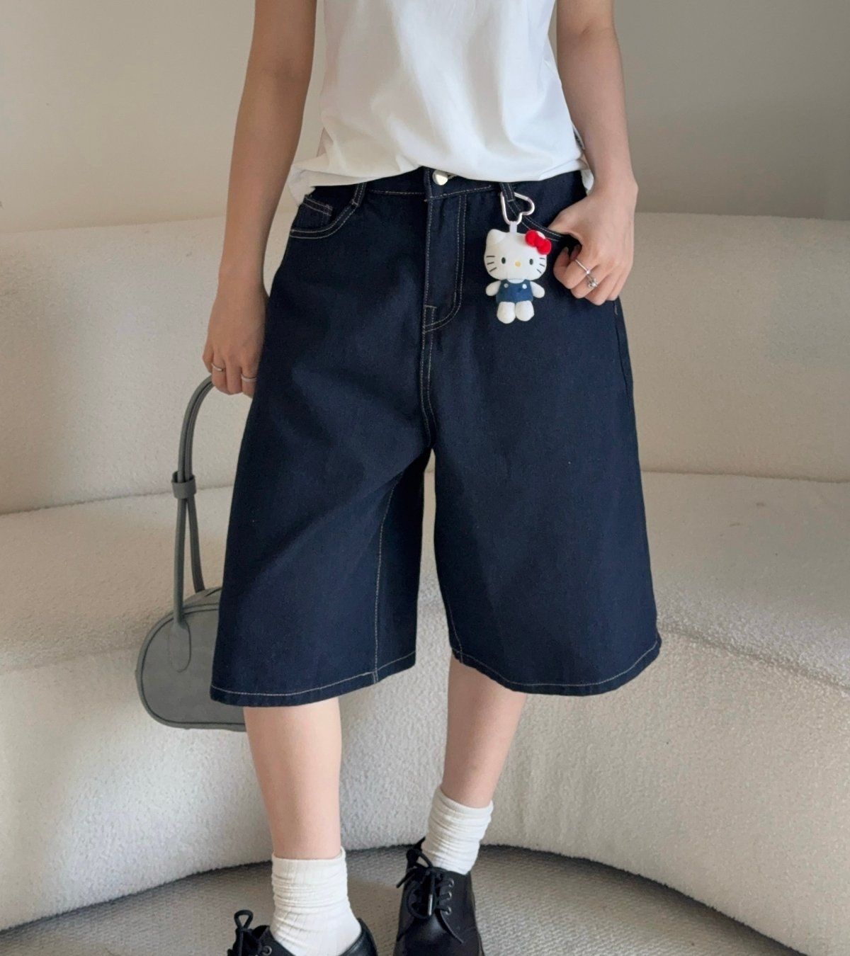  QUẦN SHORT NGỐ CEMMERY - NEUTRAL 