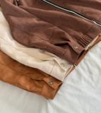  ÁO KHOÁC DA LỘN CEMMERY - SUEDE JACKET 