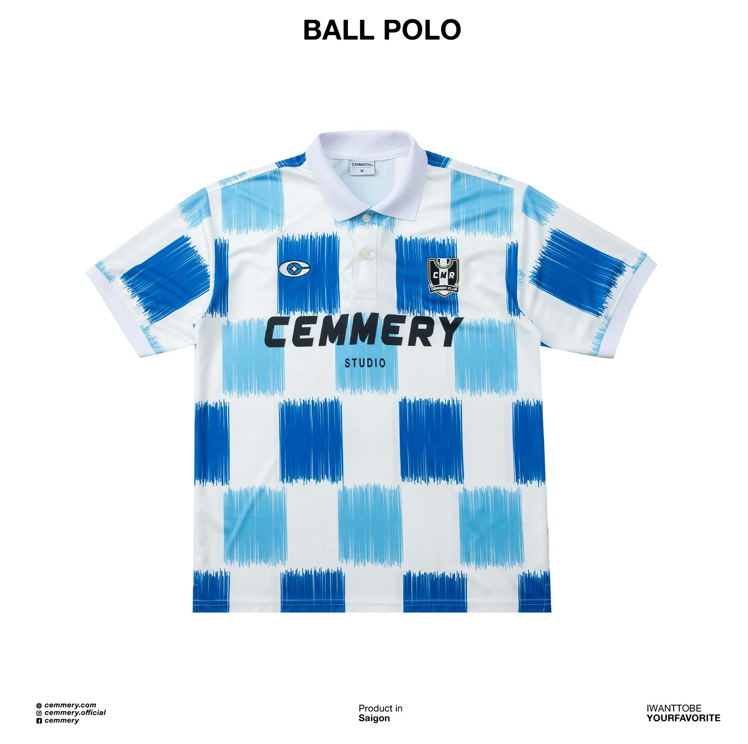  ÁO THUN POLO CEMMERY - BALL 