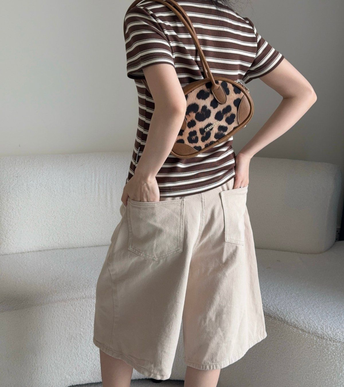  QUẦN SHORT NGỐ CEMMERY - NEUTRAL 