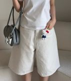  QUẦN SHORT NGỐ CEMMERY - NEUTRAL 