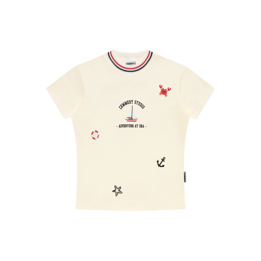  ÁO BABY TEE CEMMERY - CRABBY 