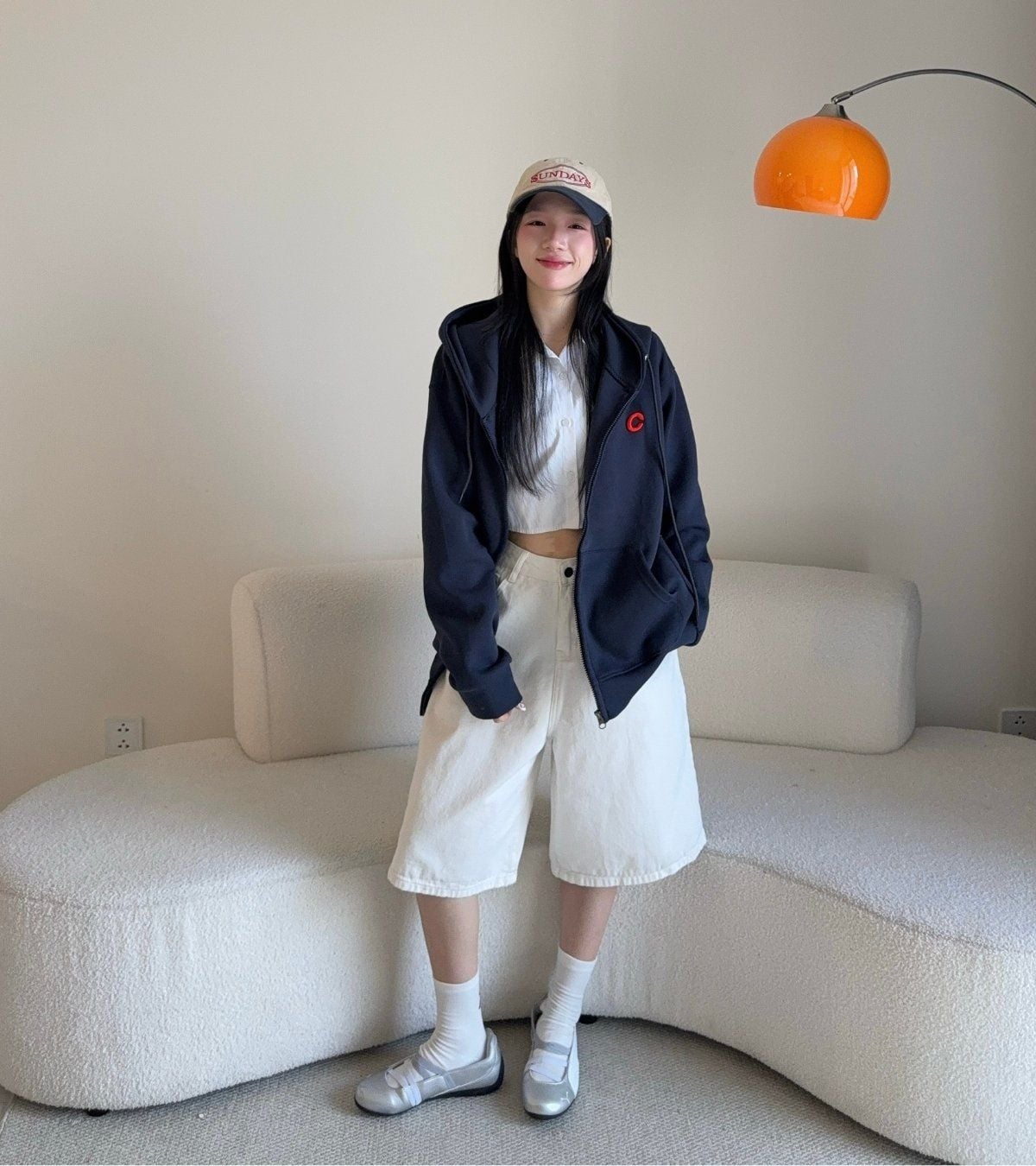  ÁO HOODIE ZIP CEMMERY - PLAIN 