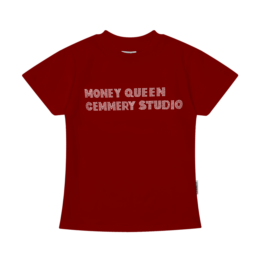  ÁO BABY TEE CEMMERY - MONEY QUEEN 