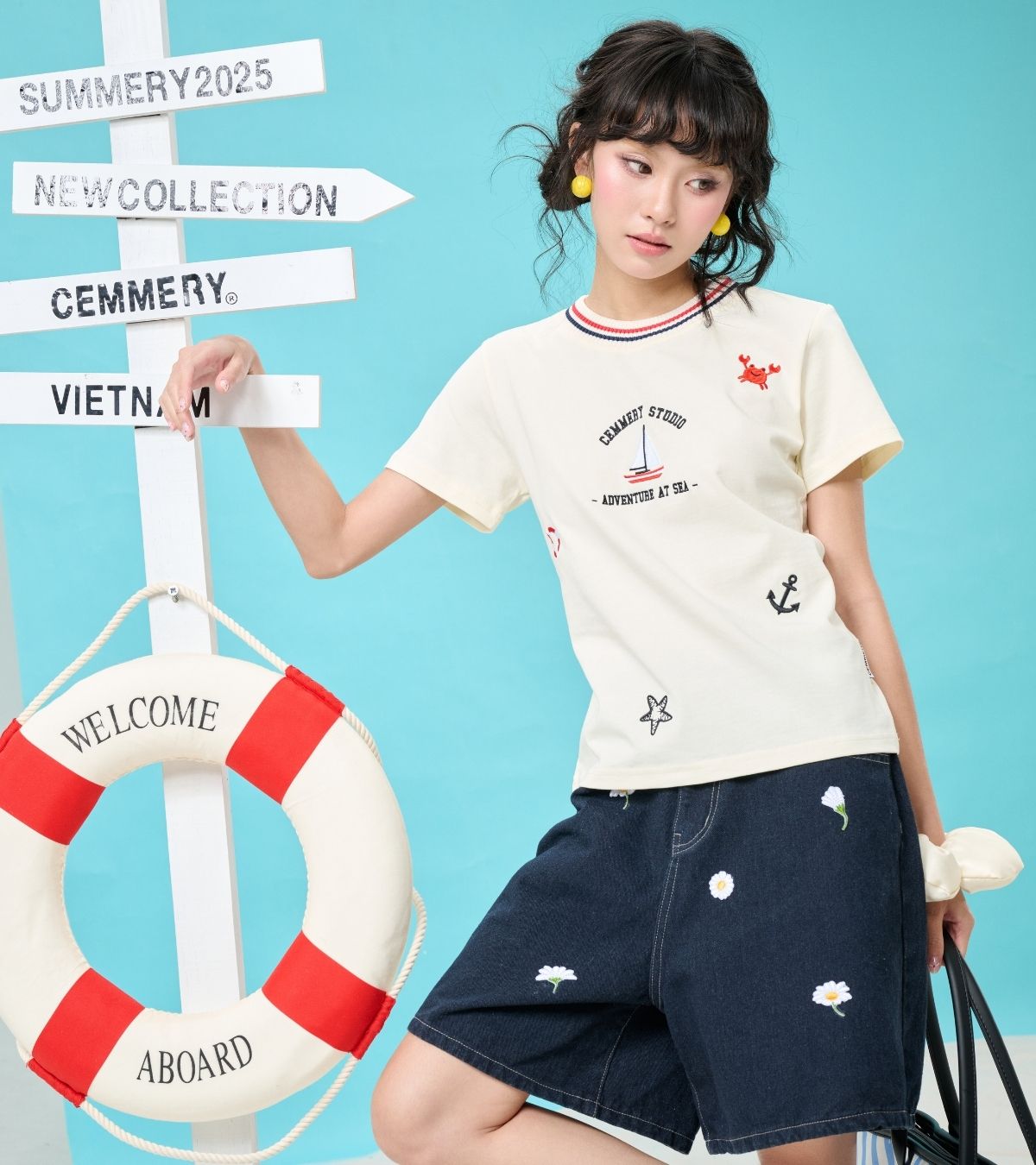  QUẦN JEANS CEMMERY - DAISY SHORT 