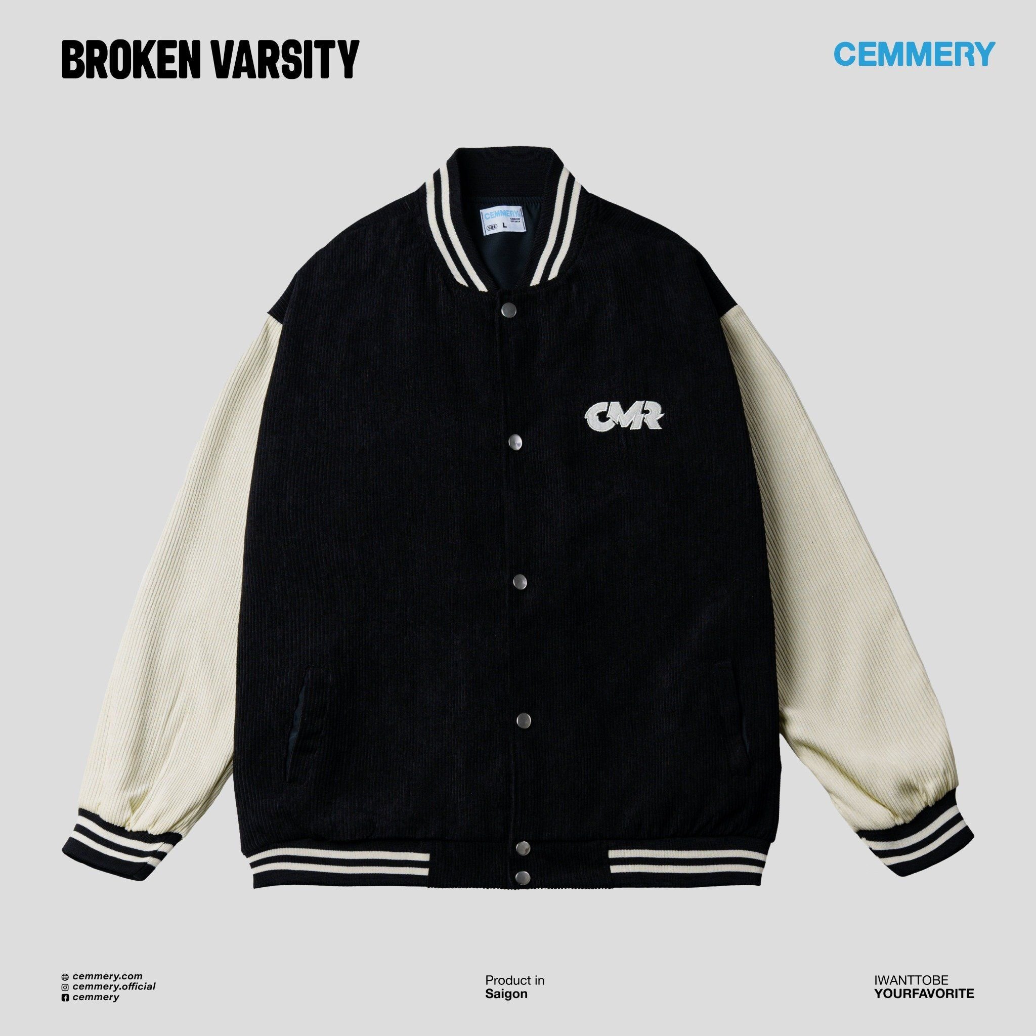  BROKEN VARSITY 3 MÀU 