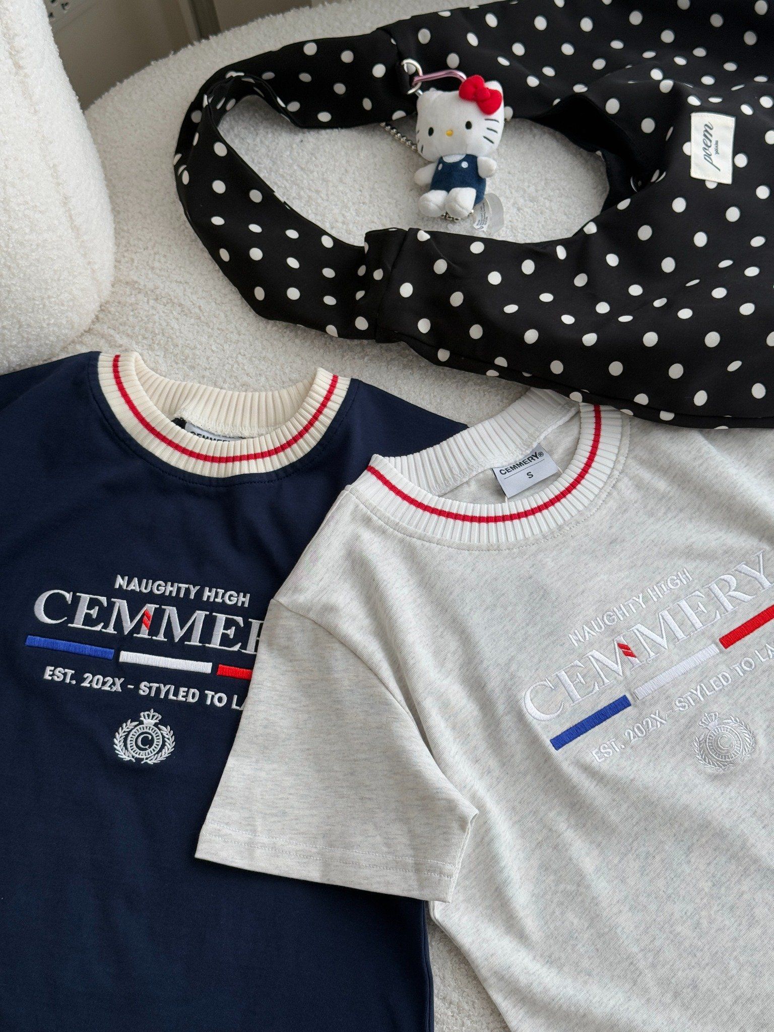  ÁO BABY TEE CEMMERY - IVY 