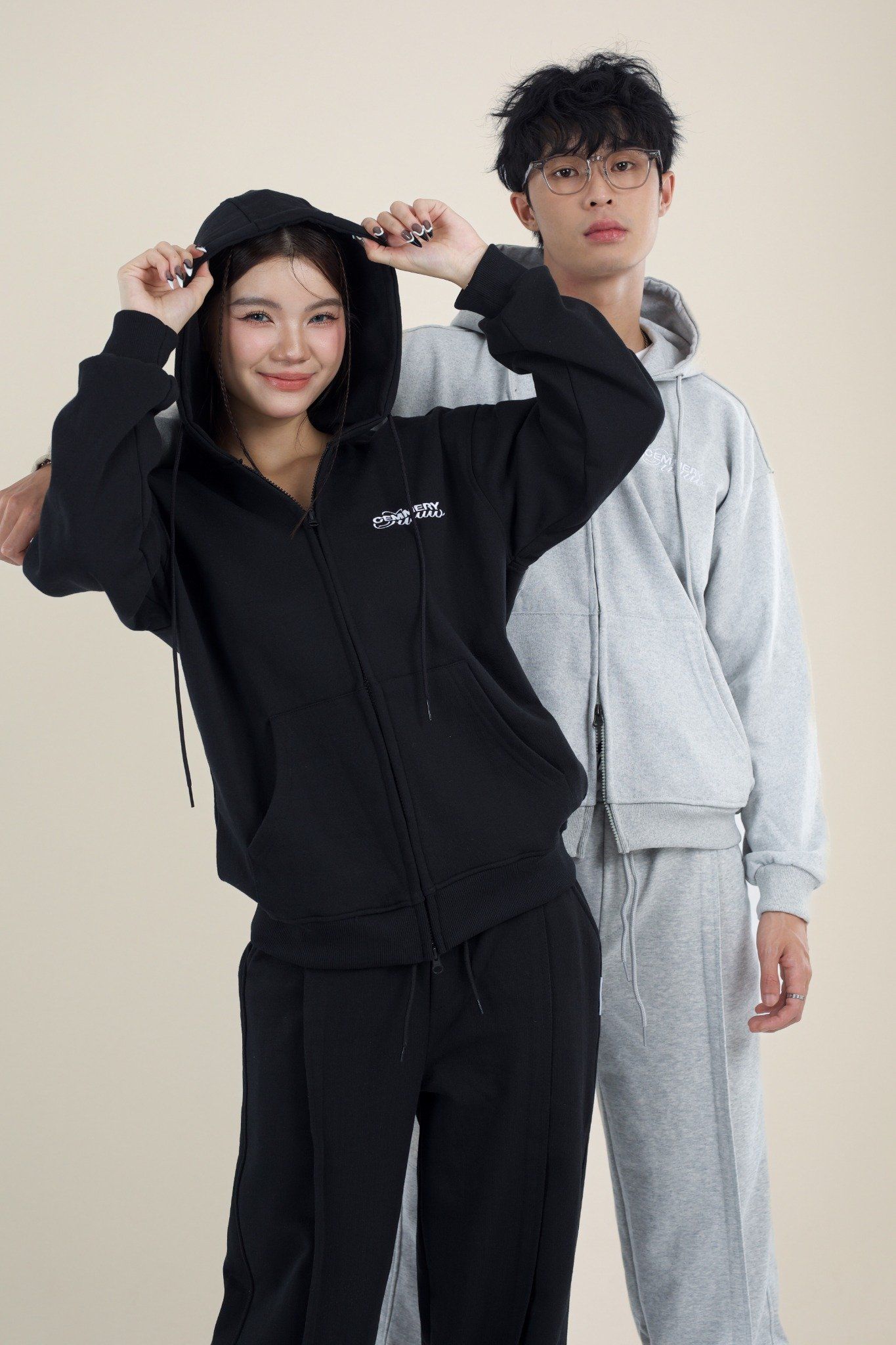  ÁO KHOÁC NỈ CEMMERY - FLEECE HOODIE 