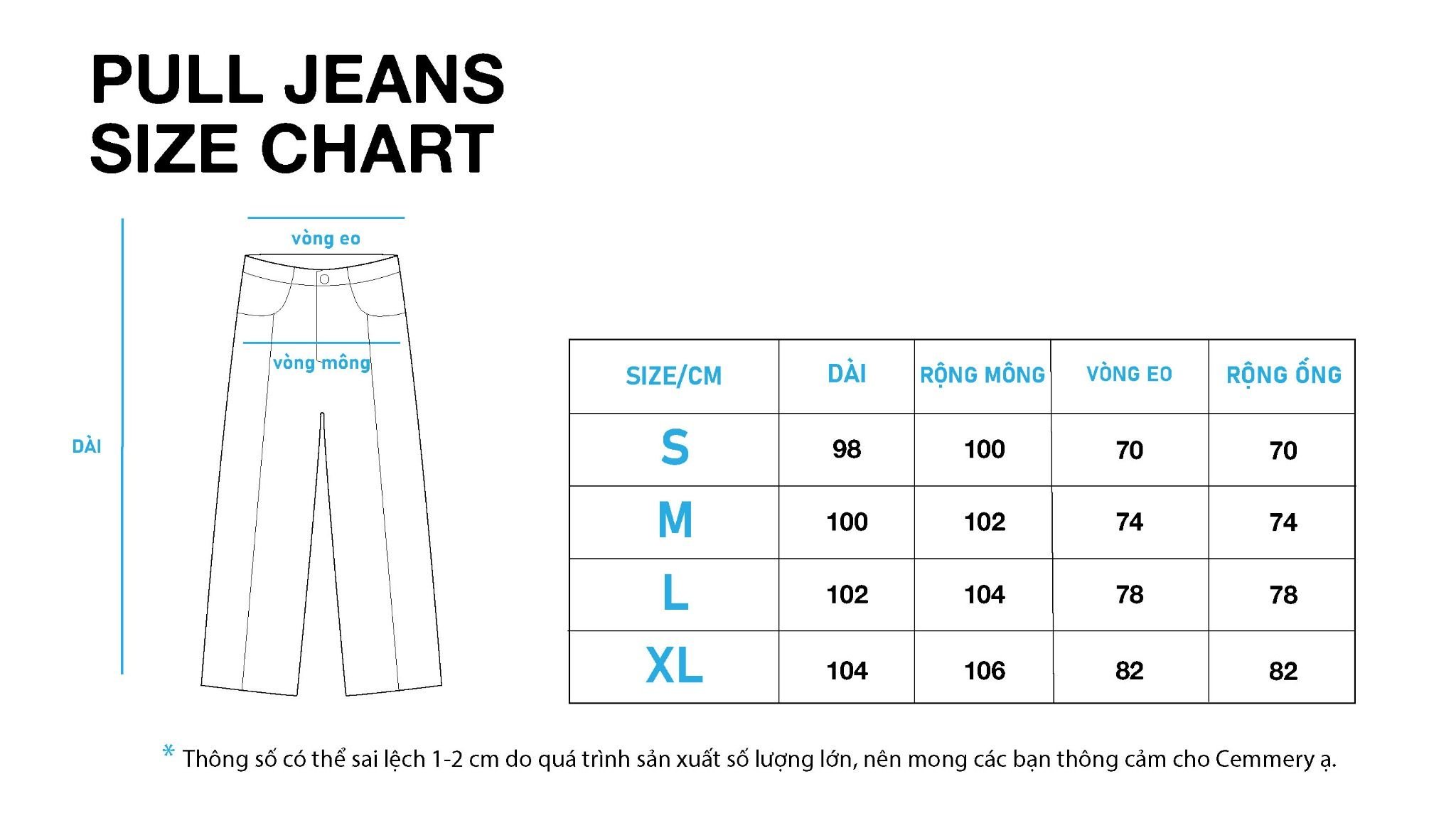  QUẦN JEANS CEMMERY - PULL 
