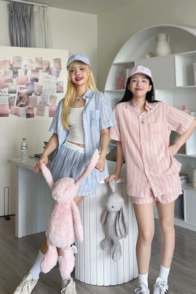  SET SƠ MI TAY NGẮN CEMMERY - CANDY SET 