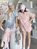  SET SƠ MI TAY NGẮN CEMMERY - CANDY SET 