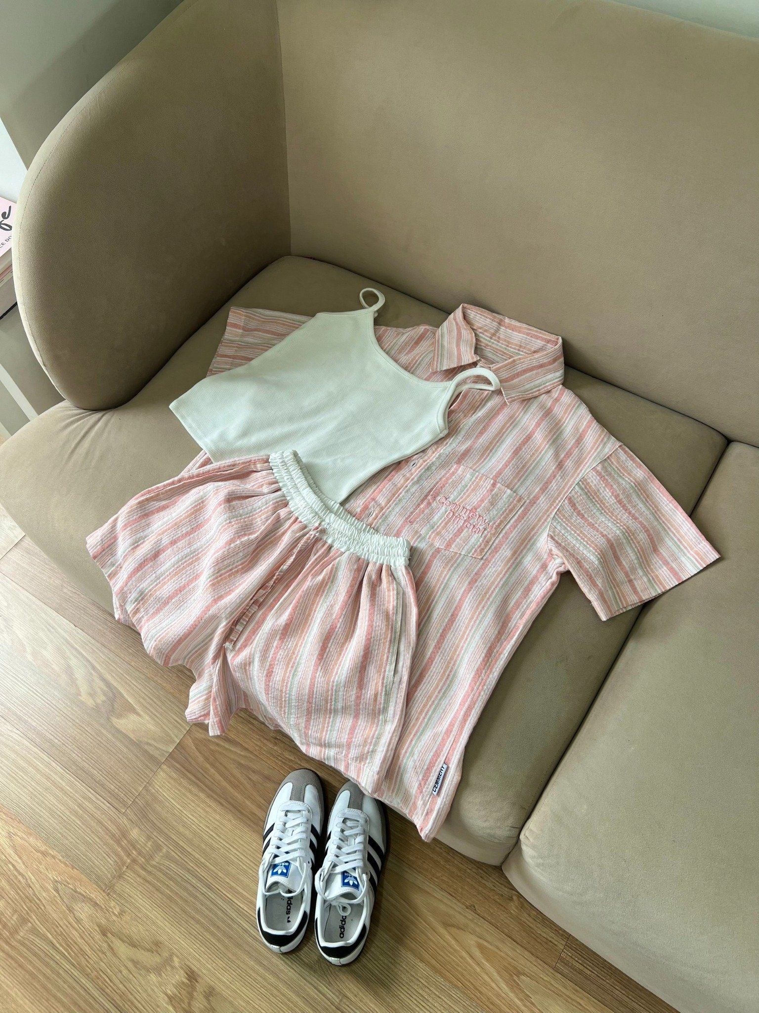  SET SƠ MI TAY NGẮN CEMMERY - CANDY SET 