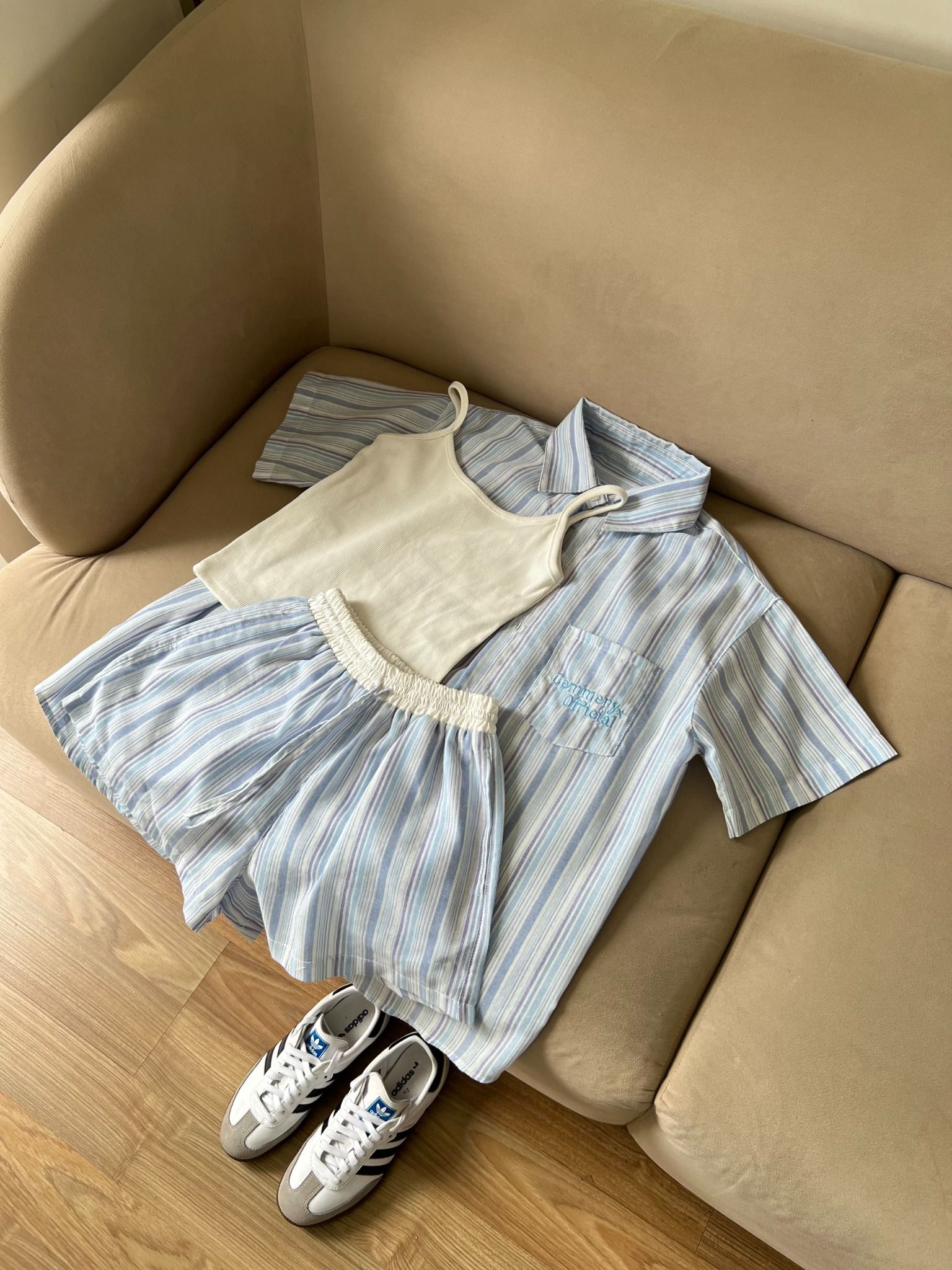  SET SƠ MI TAY NGẮN CEMMERY - CANDY SET 