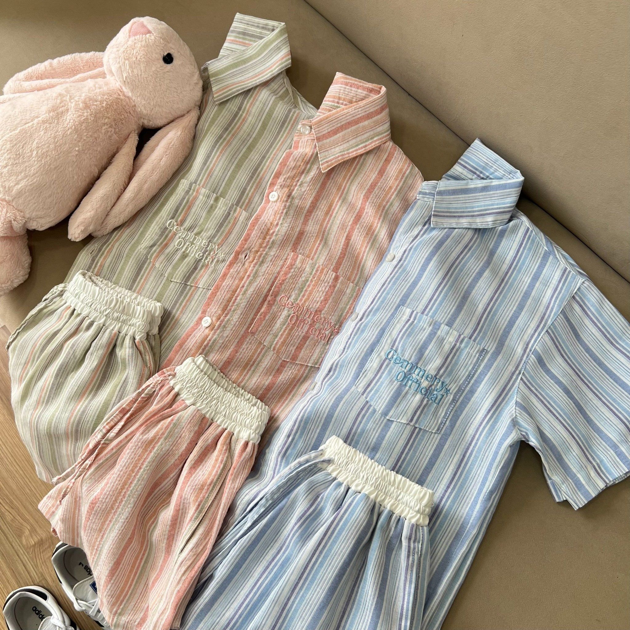  SET SƠ MI TAY NGẮN CEMMERY - CANDY SET 